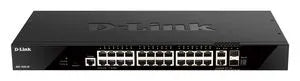 SWITCH L3 24 PORTS GIGA & 2*10Gbe & 2*10G SFP+ STACK PHYSIQUE 8 UNITES – vue 2