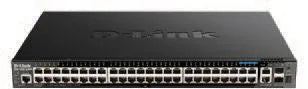 SWITCH L3 44 PORTS GIGA POE/POE+ & 4*2.5Gbase-T & 2 PORTS 10GBe & 2 PORTS 10G SFP+ POE 370W