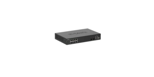 SmartPro L2+ 8 ports Gigabit 2 ports 10 GbE SFP+ – vue 3