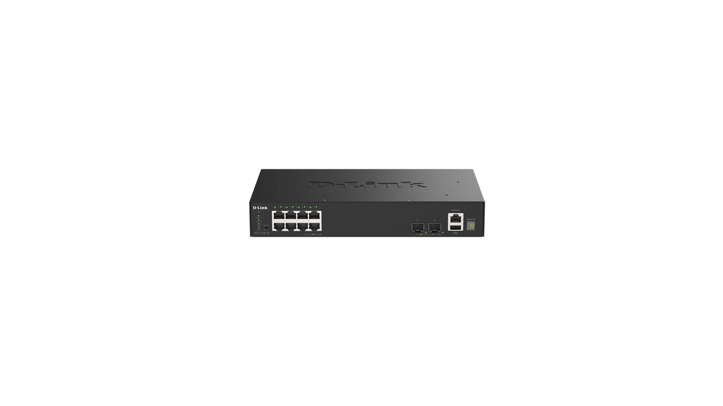 SmartPro L2+ 8 ports Gigabit 2 ports 10 GbE SFP+