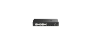 SmartPro L2+ 16 ports Gigabit 4 ports 10 GbE SFP+ – vue 2