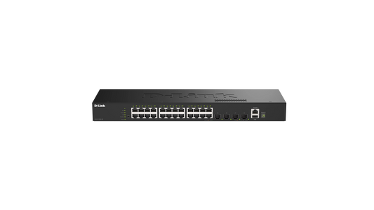 SmartPro L2+ 24 ports Gigabit 4 ports 10 GbE SFP+ – DGS-1530-28/E