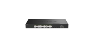 SmartPro L2+ 24 ports Gigabit 4 ports 10 GbE SFP+ - Budget PoE 370W – vue 2