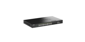 SmartPro L2+ 24 ports Gigabit 4 ports 10 GbE SFP+ - Budget PoE 370W – vue 3