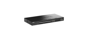 Switch réseau manageable niveau 2 20 ports – vue 3