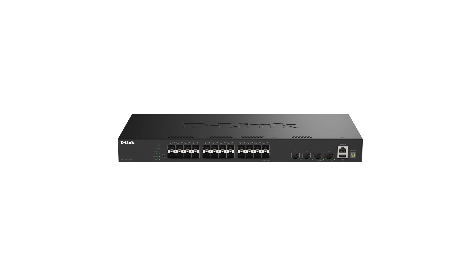 SmartPro L2+ 24 ports Gigabit 4 ports 10 GbE SFP+ – DGS-1530-28S/E