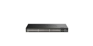 SmartPro L2+ 48 ports Gigabit 4 ports 10 GbE SFP+ – vue 2