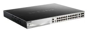 24 PORTS POE/POE+ 2x10GBASET 4xSFP+ L3 TECHNOLOGIES SIM / XSTACK BUDGET POE 370w – vue 3
