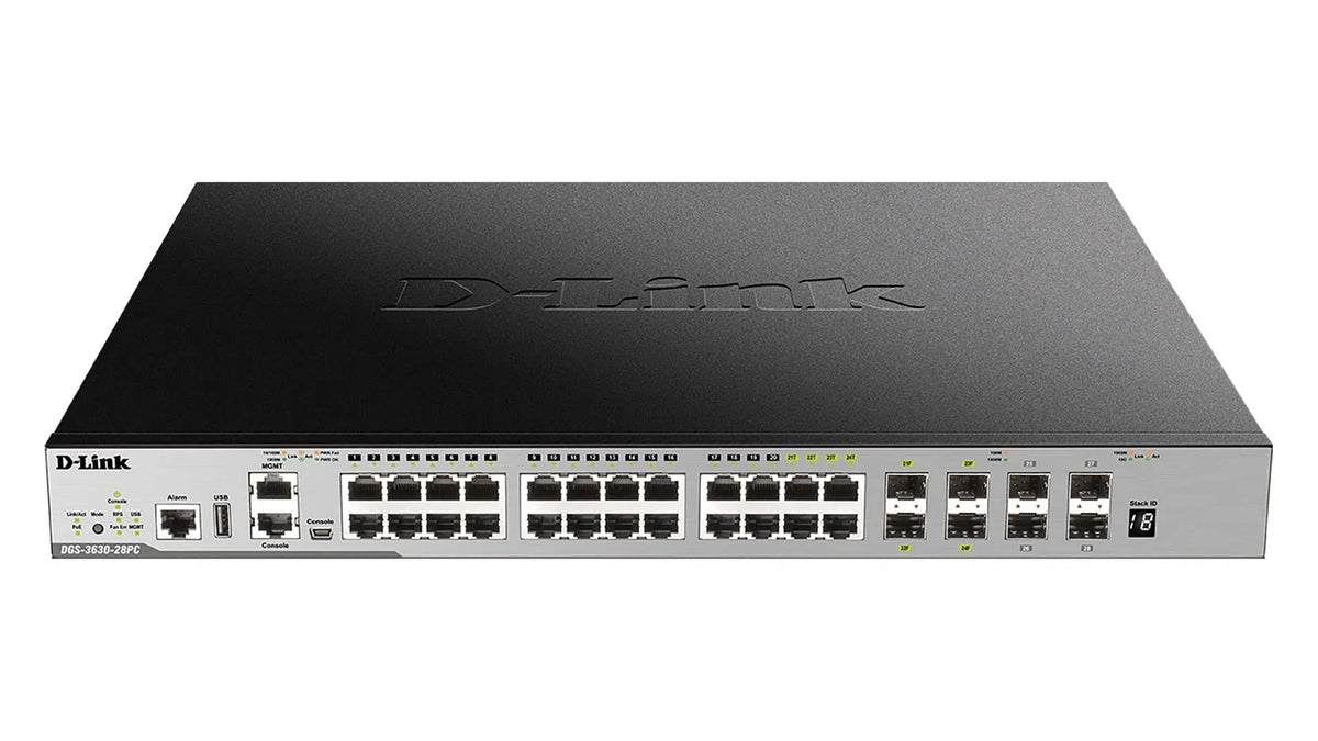 SWITCH 24P GB POE/POE+ DONT 4COMBO 1000BAse-T/SFP & 4 PORTS 10GE SFP+ BUDGET POE 370w