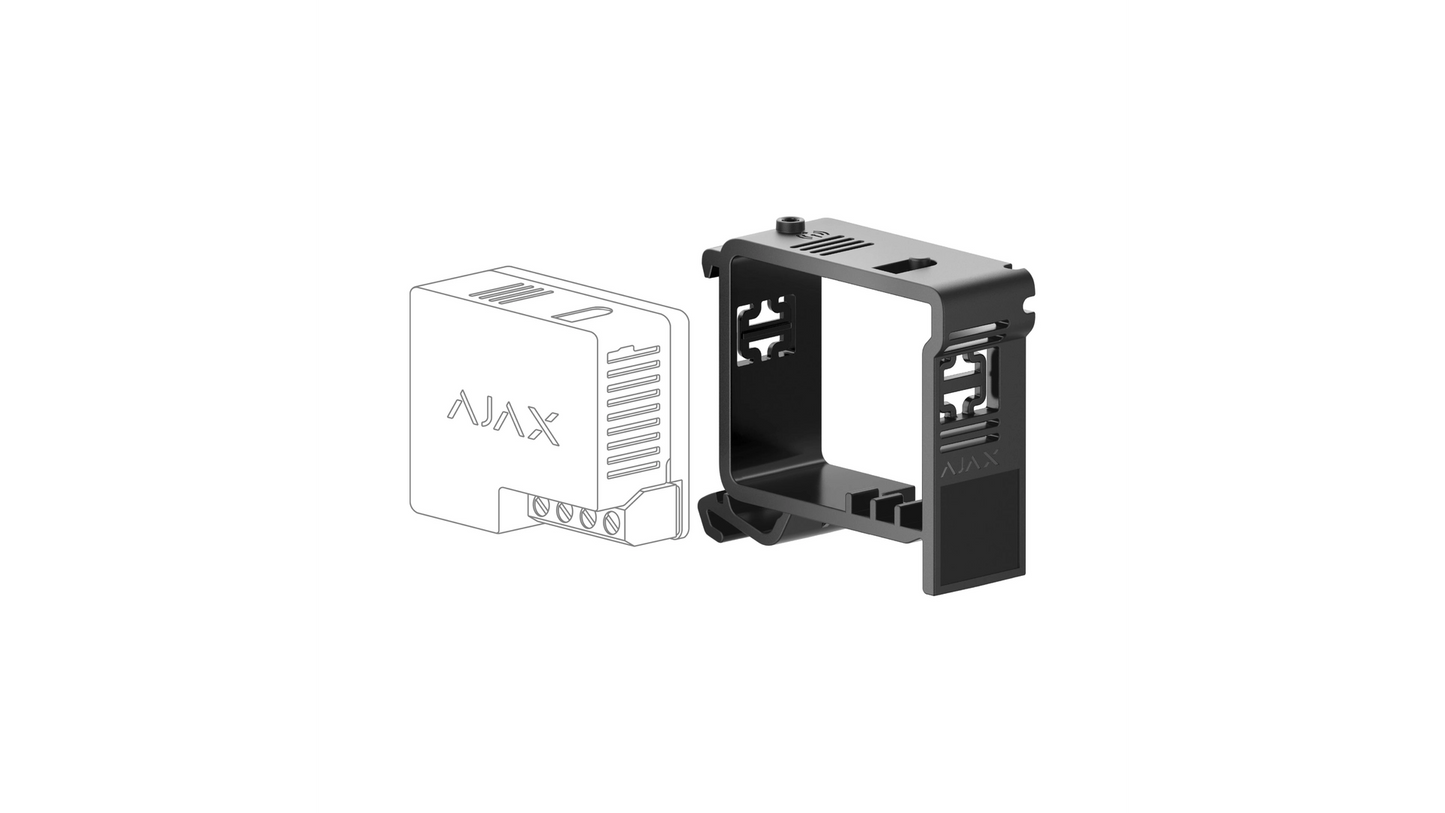 Équipement d'alarme support rail din de montage pour relay ou wallswit