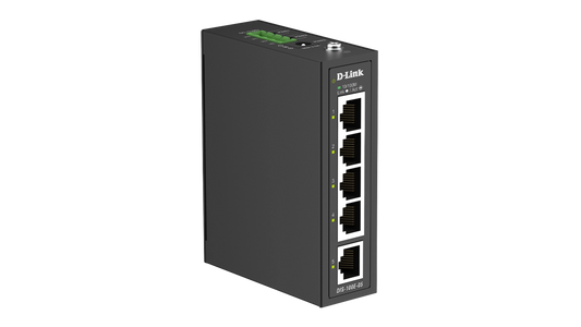 SWITCH INDUSTRIEL 5 PORTS 10/100 2 ports SFP - Format Rail-DIN - TEMP -40 a 75