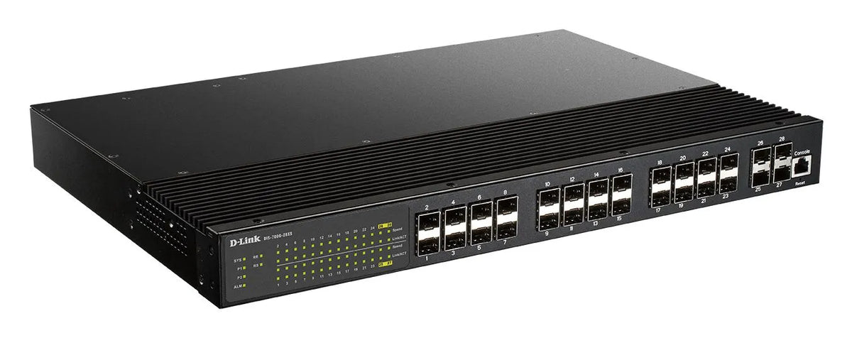 SWITCH INDUSTRIEL L2 24 PORTS 24 ports SFP + 4 ports SFP+ - Rackable 19''