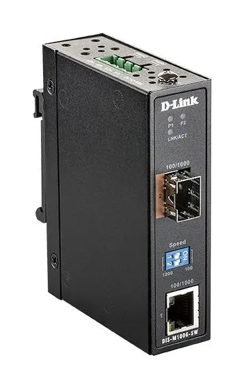 Convertisseur de média 100/1000Base-TX vers 100Base-FX/1000Base-X