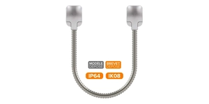 PASSE CÂBLE AP 40CM INOX – vue 2