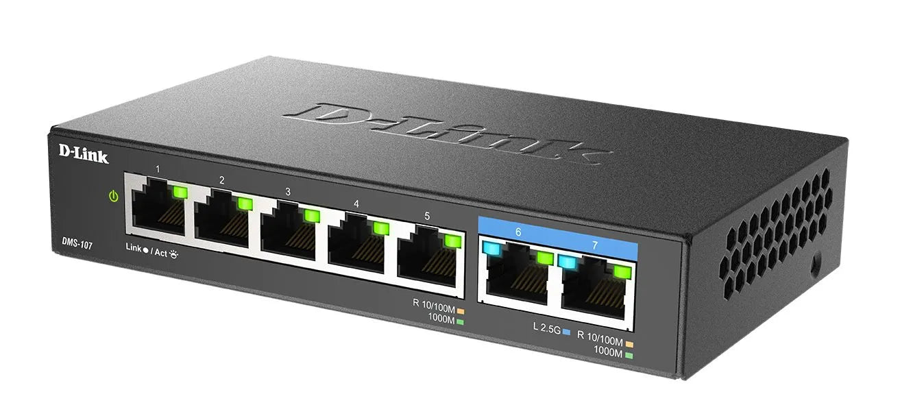 Switch réseau Gigabit 7 ports