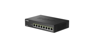 SWITCH 8 PORTS / MULTIGIGABIT 2.5GPS POE++ BUDGET 230w METALLIQUE – vue 3