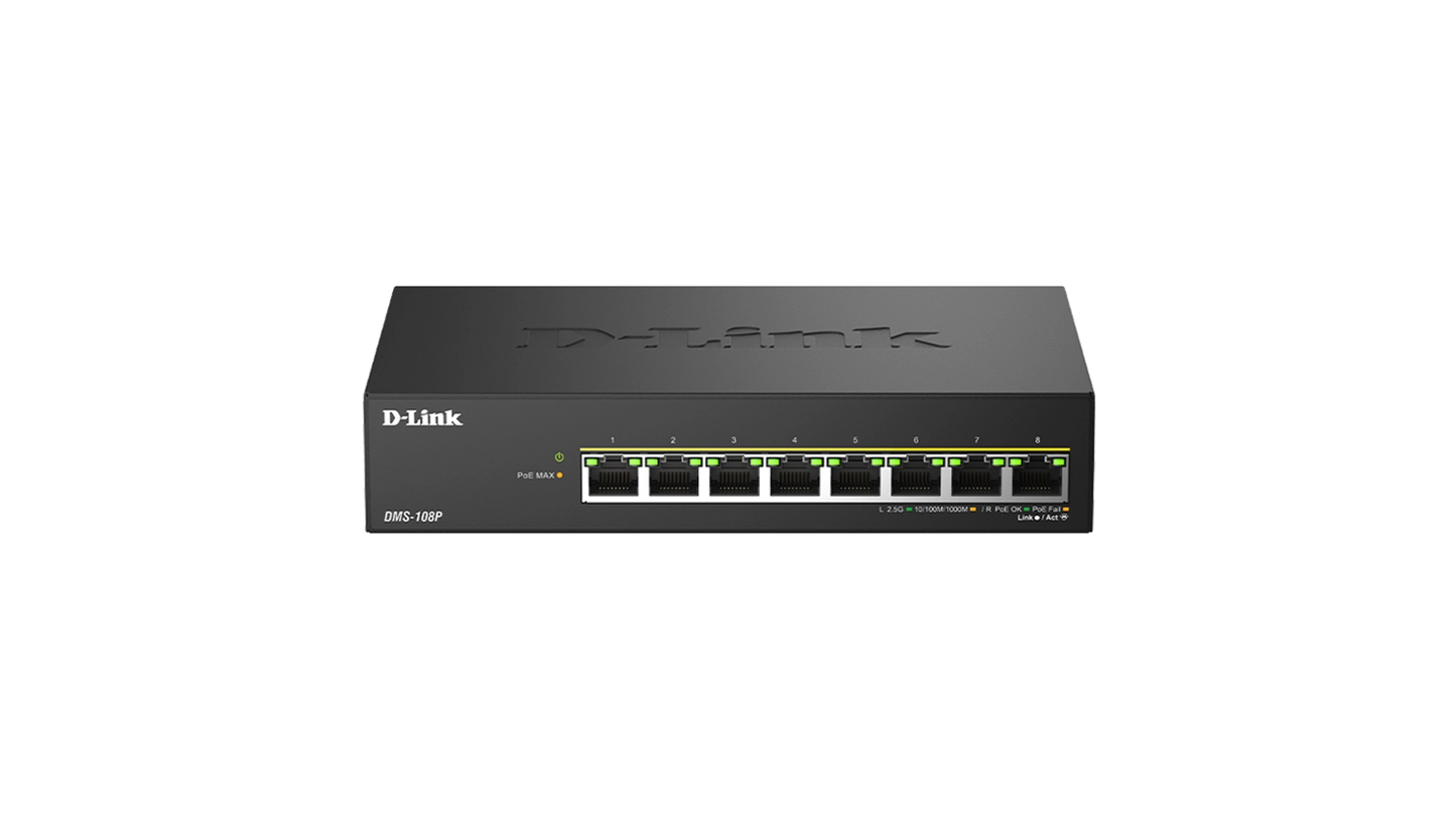 SWITCH 8 PORTS / MULTIGIGABIT 2.5GPS POE++ BUDGET 230w METALLIQUE