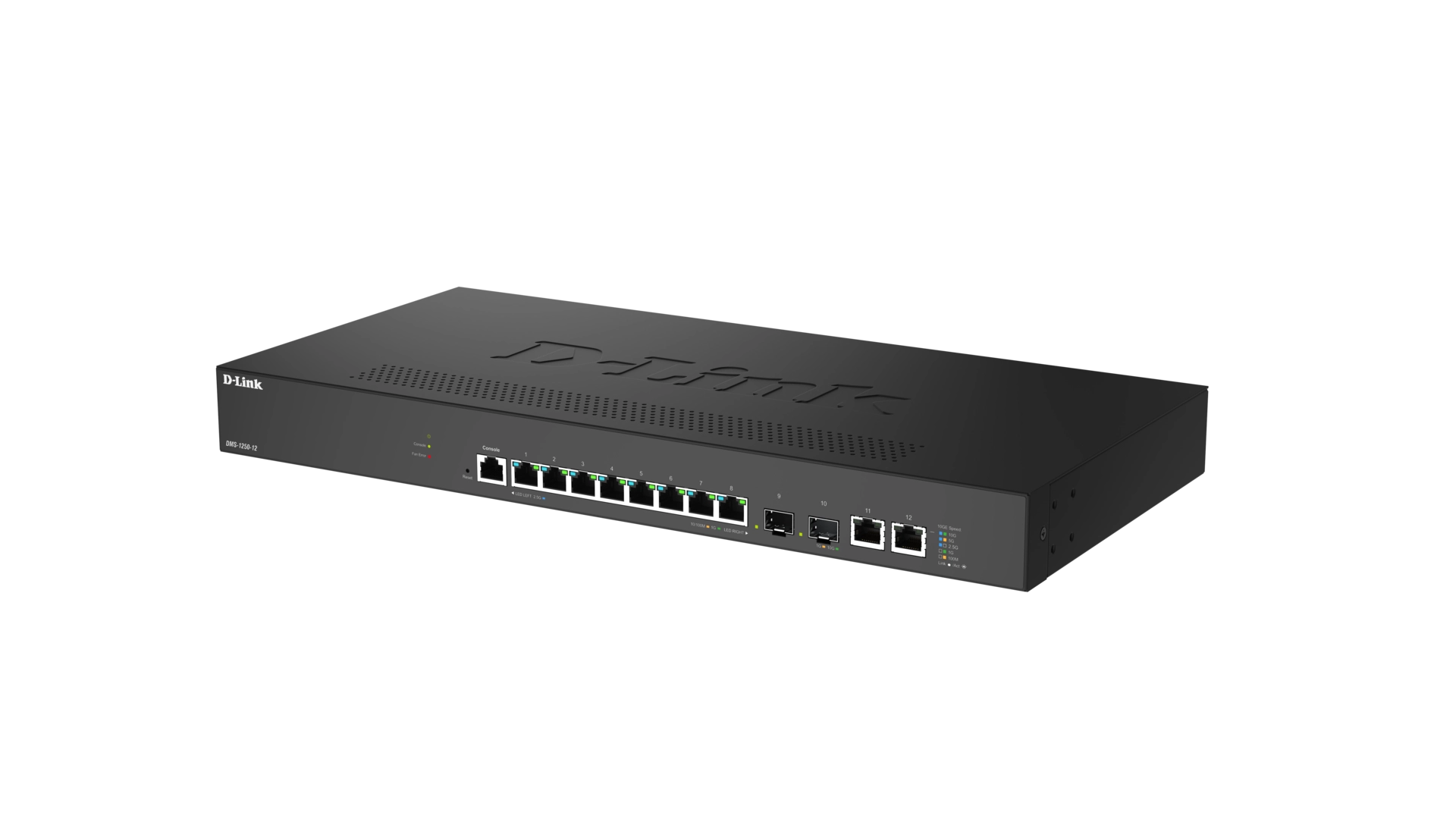 Smart+ L2+ 8 ports 2,5 GbE 2 ports Multigiga 10GbE + 2 ports 10 GbE SFP+