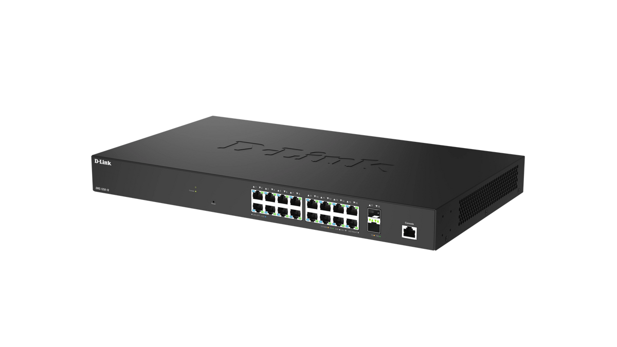 Smart+ L2+ 16 ports 2,5 GbE 2 ports 10 GbE SFP+
