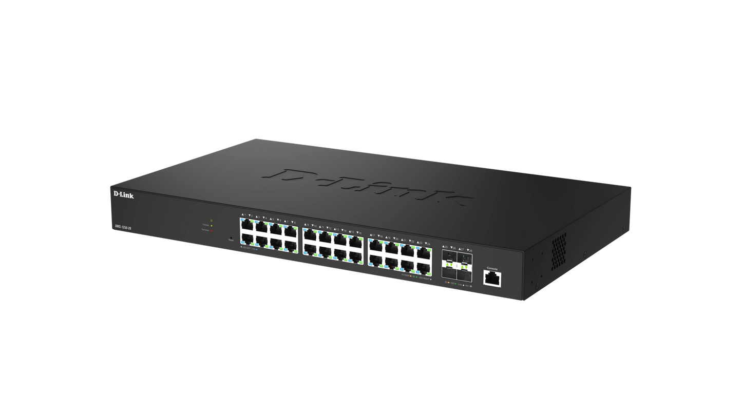 Smart+ L2+ 24 ports 2,5 GbE 4 ports 10 GbE SFP+