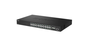 Smart+ L2+ 24 ports 2,5 GbE 4 ports 10 GbE SFP+ – vue 2