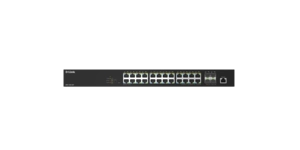 Smart+ L2+ 24 ports 2,5 GbE PoE++ (802.3bt-90W) 4 ports 10 GbE SFP+ - Budget PoE 475 W – vue 3