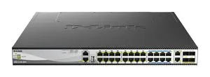 SWITCH L3 24P MGB POE/POE+ 2 PORTS 100M 10GBAse-T & 4 PORTS SFP28 10/25G – vue 2
