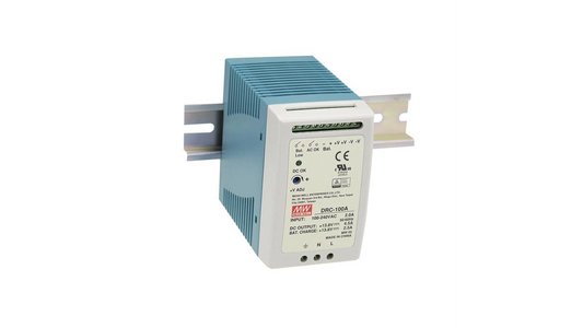 ALIM RAIL DIN CHARGEUR BATTERIE 100 W 13,8VDC