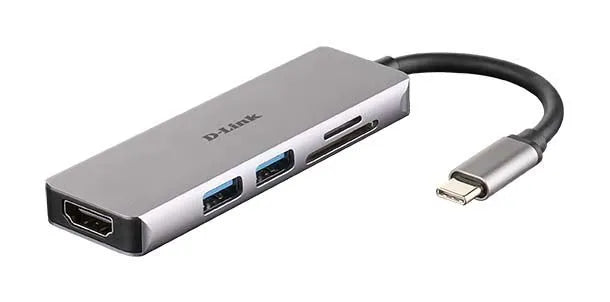 Carte réseau hub usb-c 5-EN-1 lecteur de cartes
