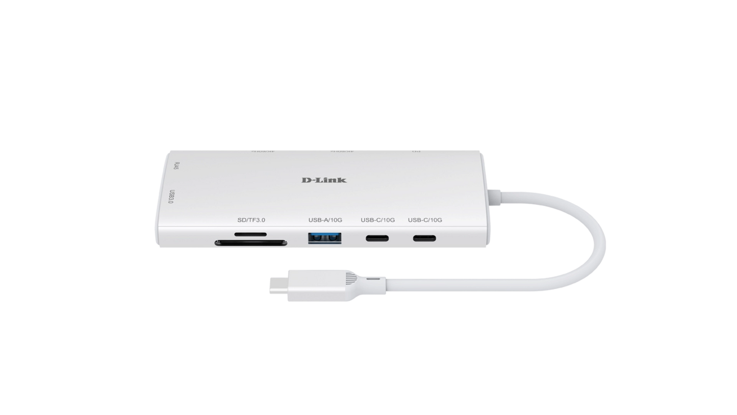 Carte réseau 2xHDMI 4K 2xUSB-C usb-a RJ45 SD chargement 100W