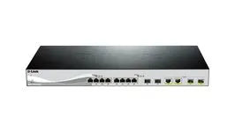SWITCH SMRT 8PORTS 10G CUIVRE+2SFP+ + 2 COMBO/SFP+ Niveau 2+ – vue 2