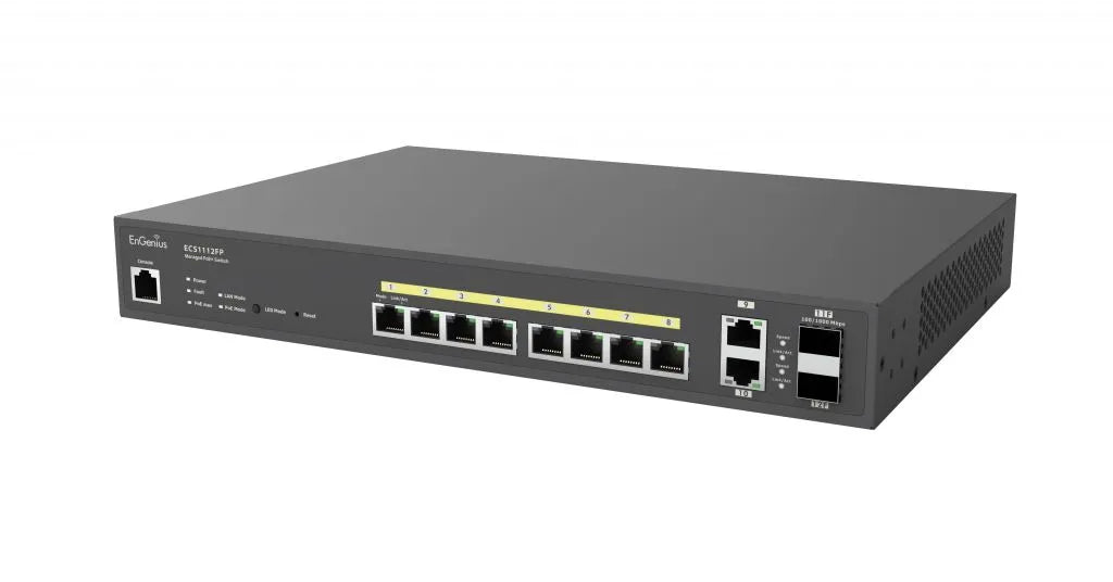 SWITCH CLOUD MANAGED 10xPOE+2 SFP BUDGET POE 130W / L2
