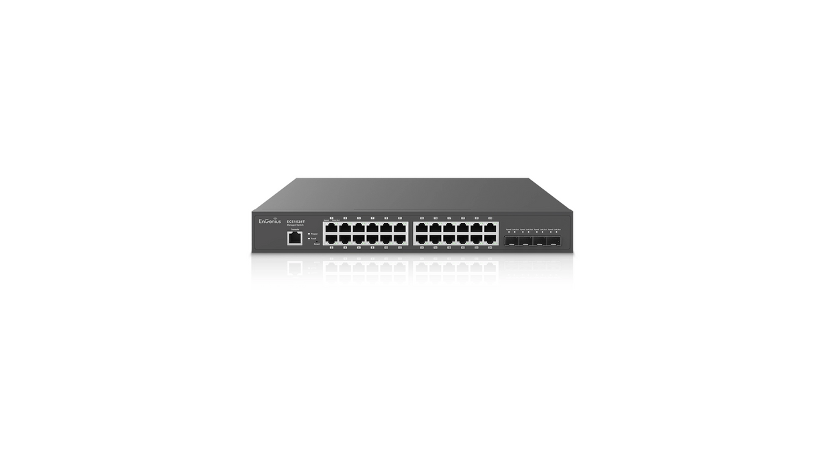 SWITCH CLOUD MANAGED 24GbE 4SFP+ Rackable