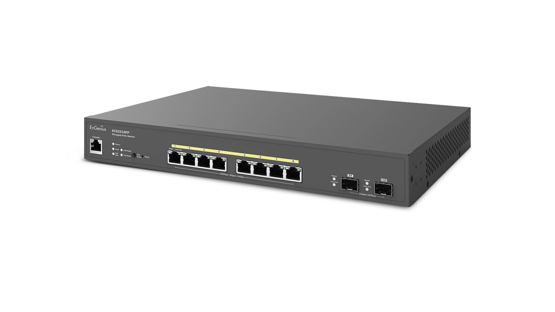 SWITCH CLOUD MANAGED 8 PORTS 2.5Gb POE++ 2 x SFP+