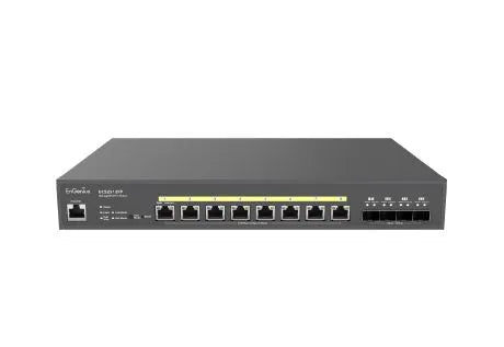 SWITCH CLOUD MANAGED 8xPOE 2,5GbE 4x10Gb SFP+ L2 RACKABLE BUDGET POE 240W