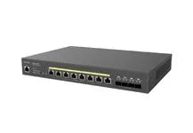 SWITCH CLOUD MANAGED 8xPOE 2,5GbE 4x10Gb SFP+ L2 RACKABLE BUDGET POE 240W – vue 3