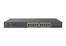 SWITCH CLOUD MANAGED 16 PORTS GIGA+ 8 MULTI GIGA RACKABLE BUDGET POE 410W / 4xSFP – vue 2