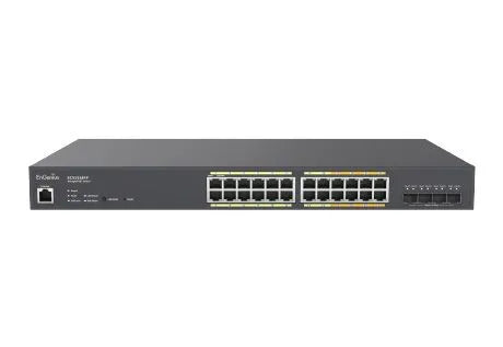 SWITCH CLOUD MANAGED 16 PORTS GIGA+ 8 MULTI GIGA RACKABLE BUDGET POE 410W / 4xSFP