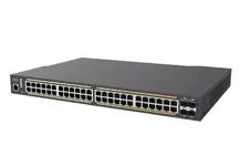 SWITCH CLOUD MANAGED 32 PORTS GIGA+ 16 MULTI GIGA RACKABLE BUDGET POE 740W / 4xSFP – vue 3