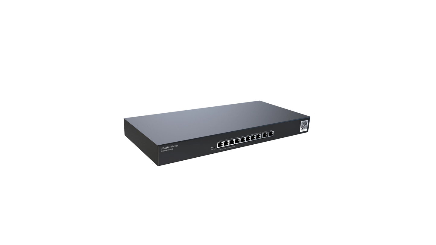 Routeur Gigabit Reyee RG-EG310GH-E - Rack 19", 10 ports, 300 utilisateurs