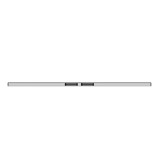 Serrure connectée tube em H 2X600 12/24V DC ch
