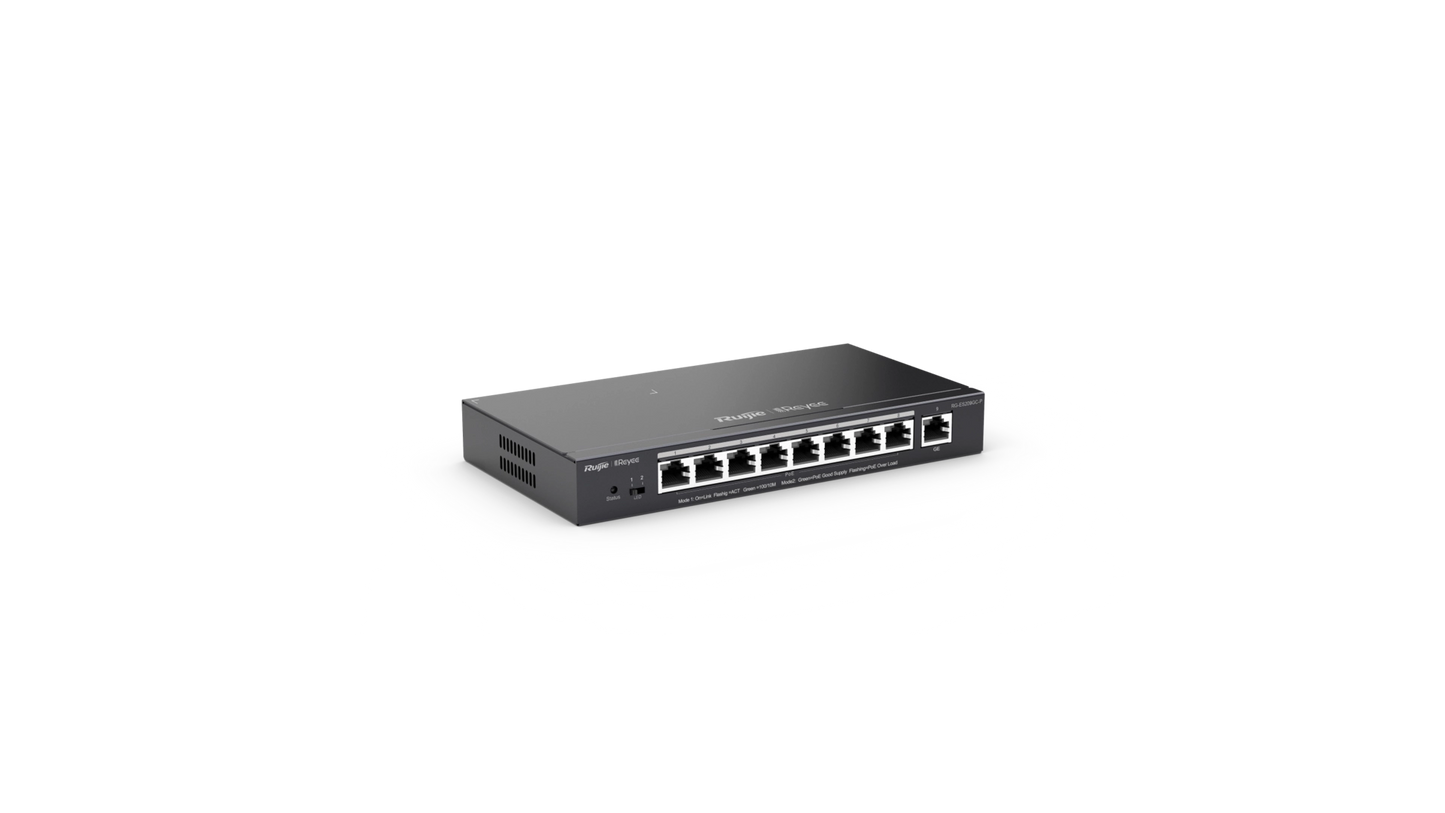 Switch Gigabit PoE+ 10 ports Reyee ES209GC-P – budget 120W