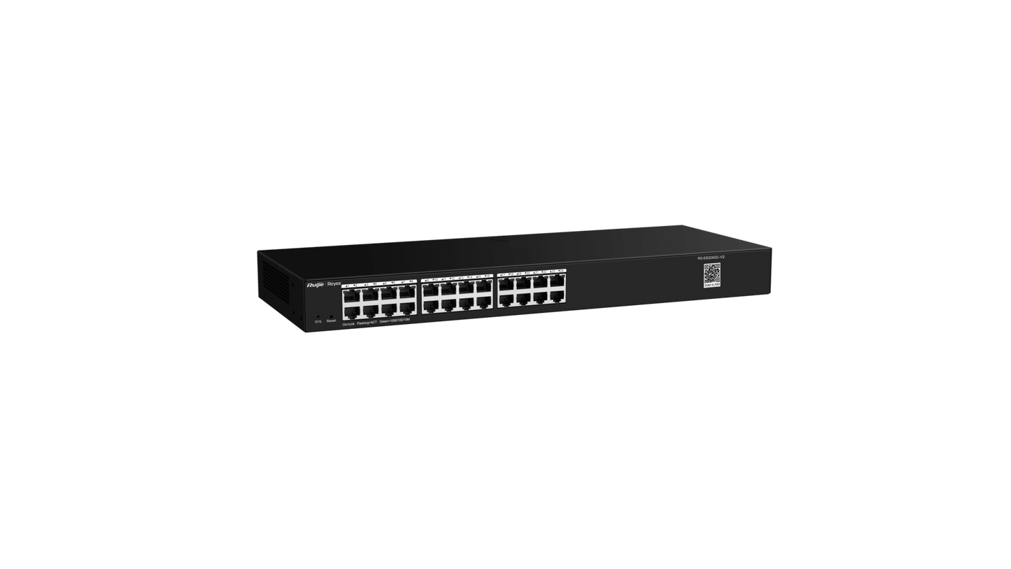 Switch Gigabit 16 ports Reyee ES216GC – rack 19 pouces