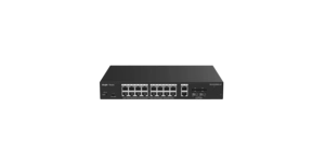 Switch Gigabit Cloud PoE+ 16 ports Reyee ES220GS-LP – budget 130W fanless