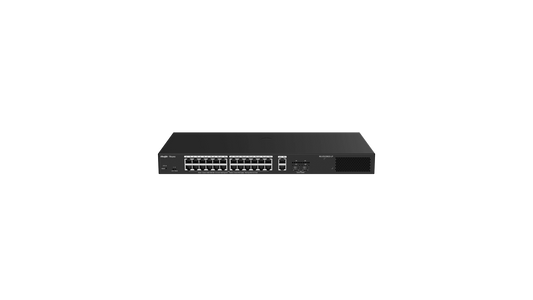 Switch Gigabit Cloud PoE+ 24 ports Reyee ES228GS-LP – budget 250W