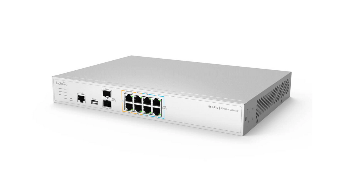 Routeur Wi-Fi 19' / 8x2.5 GbE + 2x sfp+ / port USB pour 4G/5G