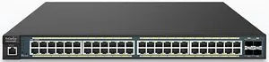 CONTROLEUR POE Gbe 48-PORT POE+ L2 =>50 BORNES at 740W 4SFP L2 19i – vue 2