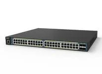 CONTROLEUR POE Gbe 48-PORT POE+ L2 =>50 BORNES at 410W 4SFP L2 19i – vue 2
