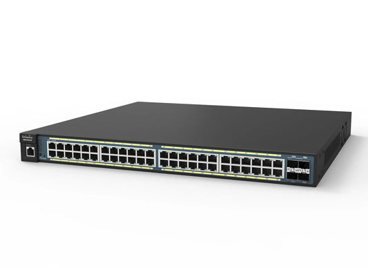 CONTROLEUR POE Gbe 48-PORT POE+ L2 =>50 BORNES at 410W 4SFP L2 19i