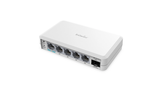 SWITCH EXTENDER 5xGE + 1xSFP 1xGE PD